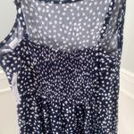 Gap NWT  Navy Floral Sleeveless Knee Length Dress Size Small Photo 4