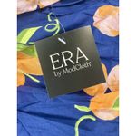 Modcloth "Instant Energy" Faux Wrap Midi Dress in "Navy Peaches" Size 0 NWT!!! Blue Photo 4