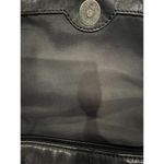 Lucky Brand Black Leather Crossbody Bag Adjustable Strap Photo 3