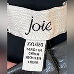 Joie  Limited Edition Black Faux Leather Leggings, XXL, NWT Photo 3