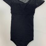 Black Thong Leotard Black Size M Photo 0