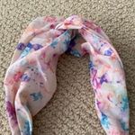 American Eagle  Floral Hair Band Criss Cross Elastic Tie Dye Accessory NWOT Photo 2