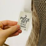 NWT VINTAGE 90s SL FASHIONS Romantic Maxi Dress Gold Size 8 Photo 9