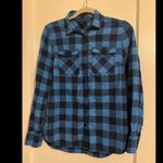 J.Crew Stylish Blue and Black Checkered Shirt size 4 Photo 1