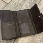 Coach  Brown Monogram Wallet with Gold Buckle Photo 3