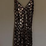 Sequin Rose Gold Dress Size XS Photo 0