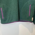 Life is Good women’s Green Sherpa relaxed fit Hoodie size large. Photo 2