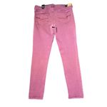 American Eagle Super Stretch Low Rise Jegging Womens 16 Long Pink Denim Jeans Photo 2