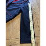 Anne Klein Jacket Blazer 100% Pure Wool Size 10 USA Crocheted Formal Career VTG Photo 10