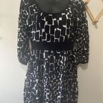 White House | Black Market Knit Giraffe Print Dress Medium Photo 0