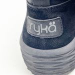 Ryka Namaste Black Faux Fur Lining Round Toe Slip On Winter Ankle Boots, Size 9 Photo 9