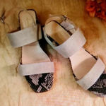 Vero Cuoio AVELLINU  TAN LEATHER SNAKE HEELS Photo 0