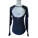 ASICS Black FuzeX Running Long Sleeve Fitness Shirt Small Photo 1