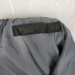 The Limited  Event Women's Dress 6 Silver Strapless Organza Party Prom Cocktail Photo 9