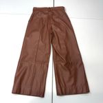 Jason Wu  Wide Leg Vegan Leather Pants Size 4 Photo 8
