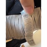 Alo Yoga  Black White Contrast Sports Bra - XS Photo 3