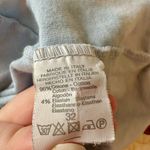 Brandy Melville Blue cotton floral babydoll top Photo 5