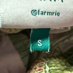 Farm Rio  Green and Pink Leaf Print Women's Shorts Photo 8