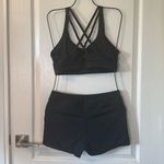 Tempt Me  Black 3 Piece Tankini Swimsuits Tank Top With Boy Shorts Bra Large L Photo 4