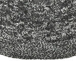 KD Style Womens Cable Knit Sweater Size Small Gray White‎ Knit Acrylic Cotton Photo 3