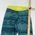 Nike  Leggings‎ Womens Small Blue Yellow Hyperwarm Nordic Print Active Photo 7