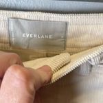Everlane Women's The Corduroy Wide Leg Cream High Rise Pants Size 6 Photo 2
