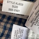 Madewell  Stretch Straight gingham denim skirt Photo 7