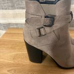 London Rag Tan Open Toe Heeled Booties Size 6‎ Photo 4