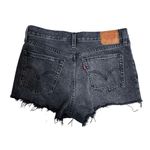 Levi's  501‎ Short Trashed Black denim shorts size 29 Photo 6