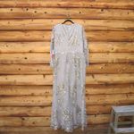 Mac Duggal 67539 Womens Embellished V Neck Long Sleeve Gown Photo 9