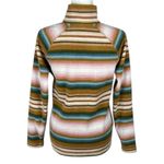 Eddie Bauer Women’s  Striped Fleece Pullover Quarter Zip Size S Photo 3