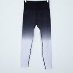 Zyia  Black and White Light‎ n Tight Ombre Seamless Performance Leggings Size XS Photo 2