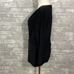 White House | Black Market  Black Draped Top Photo 1