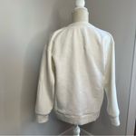 GLO White Pullover Sweatshirt Feelings They Come They Go Size Medium #123211 Photo 2