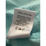 Jess & Jane Daisy Top Size M Blue Cold Shoulder Floral Asymmetrical Bumblebee Size M Photo 14