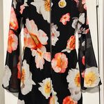 Gianni Bini GB black floral romper size S Photo 1