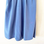 J.Crew  Women’s Size 8 Periwinkle Blue Silk Halter Dress Bridesmaid Wedding Party Photo 4