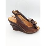 Timberland  boot company Marge peep toe slingback wedged sandals size 7 Photo 2