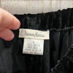 Neiman Marcus Vintage Silk Blend Velvet High Waist Straight Leg Pants Large Photo 2