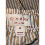Brand New State of Day intimates Women's Size Medium Brown White Lounge Pants Photo 3