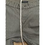 Brandy Melville Women's Pants Black Plaid Gingham Elastic Waist 13” & 26” Inseam Photo 6