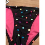OP Women's Juniors Polka Dot Swim Bikini Bottom Size Medium 7-9 Multicolor Photo 4