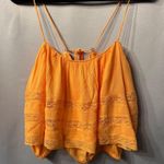 Free People NWT “Home Again” Cami size Large color Orange Photo 0