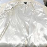 Bebe  Womens Belted Pea Coat S Minimalist Y2K Outerwear Parisian Chic Old Money Photo 11