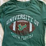 🔴 University Of South Florida Tee Green Size M Photo 1