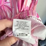 MELISSA ODABASH Keri Ruffle Tiered Print Coverup Dress Orchid Pink Size Large Photo 7