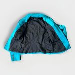 Carlisle Women's  Teal  Lightweight Water Resistant Jacket Coat Top SZ 6 Photo 6