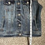 Maurice's  Denim Vest Western Country Concert Summer Bohemian Casual Small Photo 6