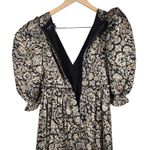 Area Stars Medallion Knee Length‎ Midi Dress Tan M NWT Size M Photo 5