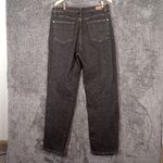 Judy Blue High Waisted Button Fly Wide Leg Trouser Jeans Black Size 32 Women Photo 4